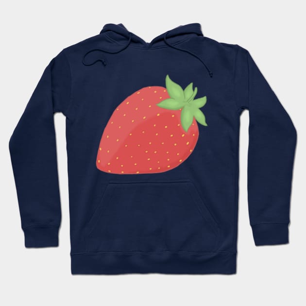 Strawberry Hoodie by PetsOnShirts